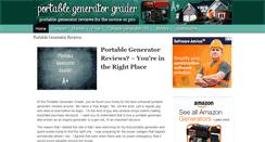 Desktop Screenshot of generatorgrader.com